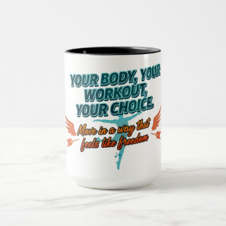 Caneca Seu Corpo Seu Treino Sua Escolha
