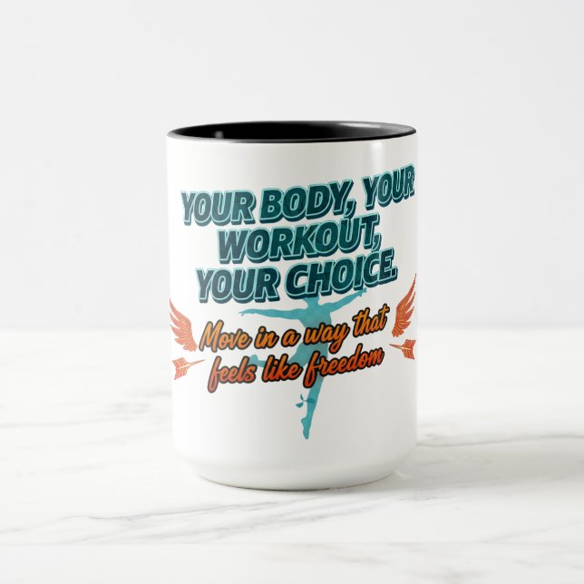 Caneca Seu Corpo Seu Treino Sua Escolha (Centro)