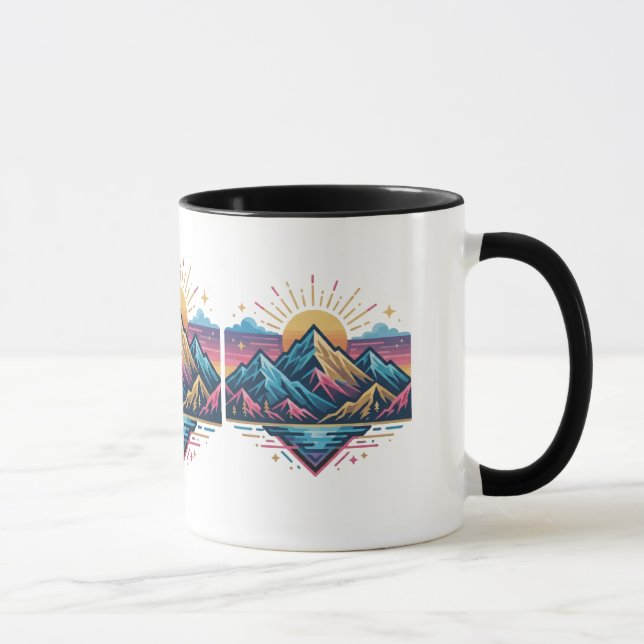 Caneca Seu design moderno e trendy (Direita)