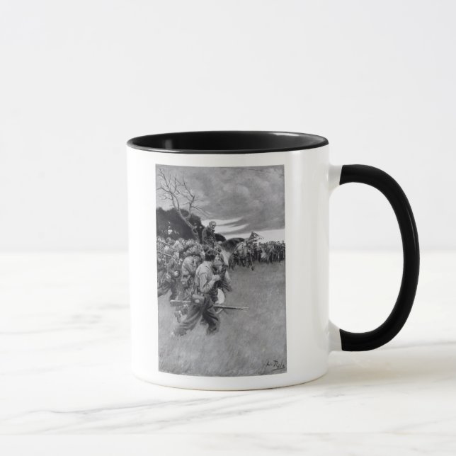 Caneca Seu exército quebrou acima weeping e sobbing (Direita)