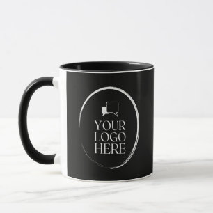 Caneca Seu Logotipo Aqui Moderno
