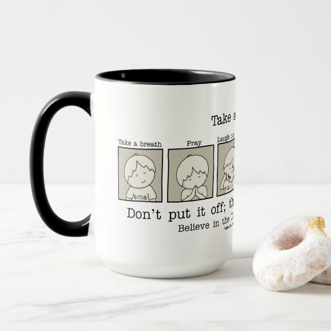 Caneca Seu momento atual (Com Donut)