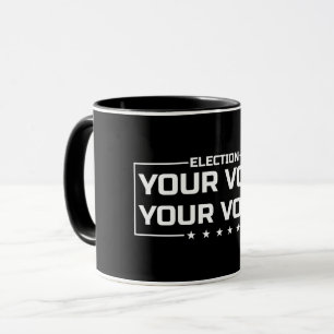 Caneca Seu voto Voce Branco