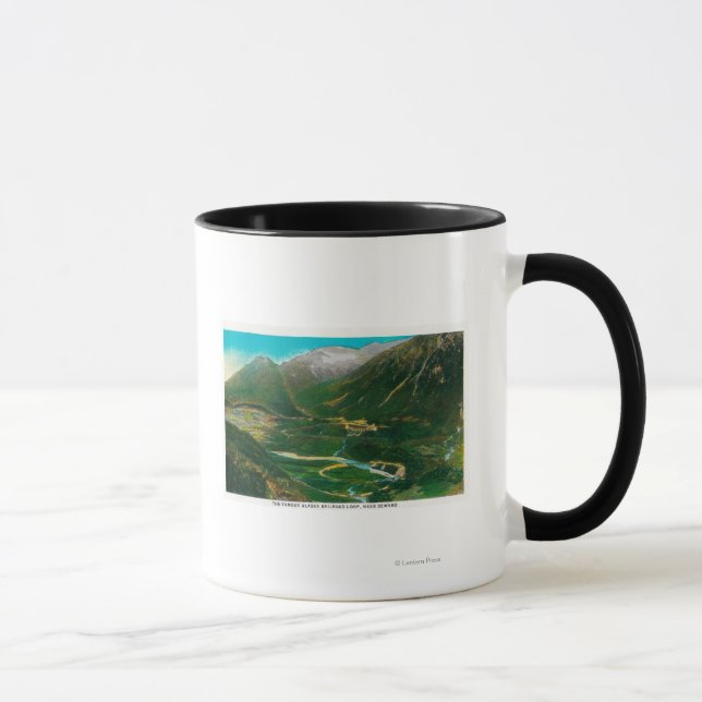 Caneca Seward, Alaska Area Famosos Railroad Loop (Direita)