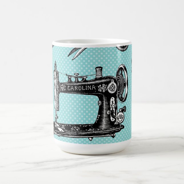 Caneca Sewing do vintage (Centro)