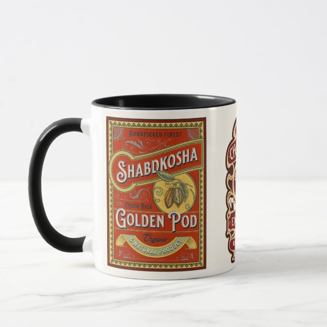 Caneca Shadbkosha e Cacau Brown (Esquerda)