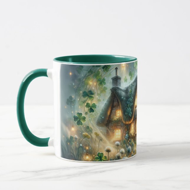 Caneca Shamrock Fairy Cottage Glow (Esquerda)