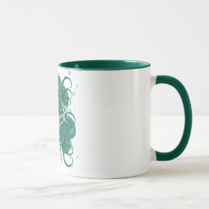 Caneca Shamrock irlandês