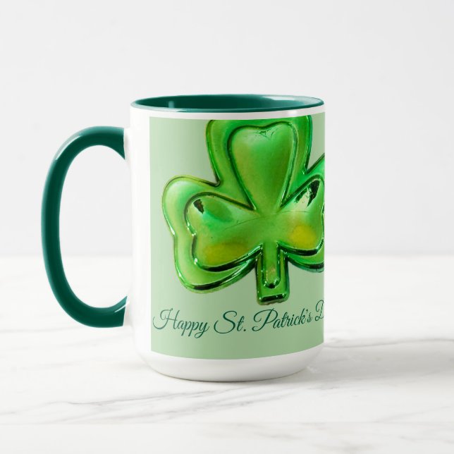 Caneca Shamrock St. Patrick's Day (Esquerda)