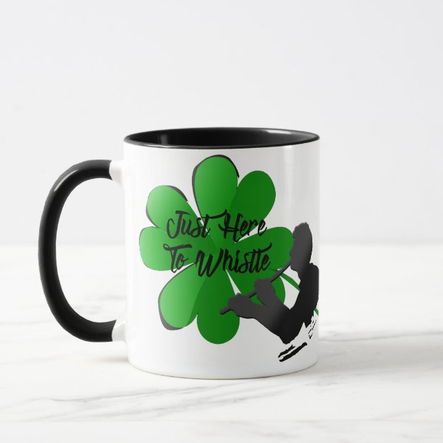 Caneca Shamrock Tin Whistle Mug (Esquerda)