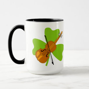 Caneca Shamrock Violin