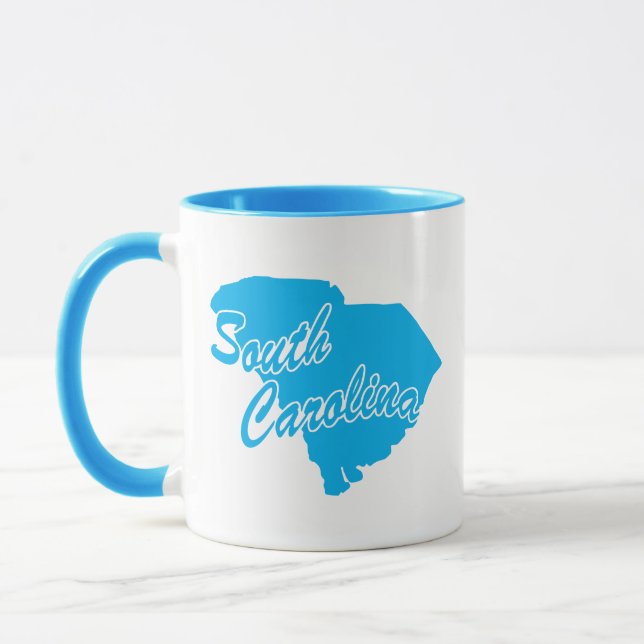 Caneca Shape Mug, Estado Da Carolina Do Sul (Esquerda)