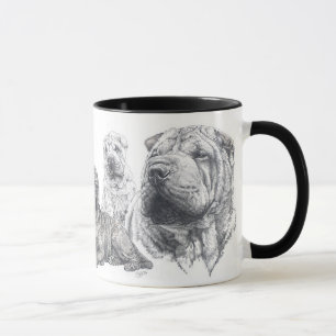 Caneca Shar Pei Chinês