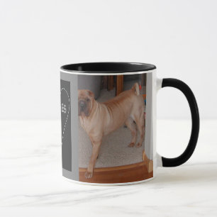 Caneca Shar Pei Mug Chinês