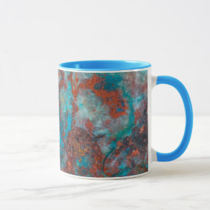 Caneca Shattuckita Azul e Vermelha