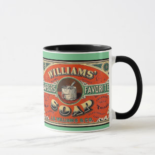 Caneca Shave Mug do Barbeiro Vintage