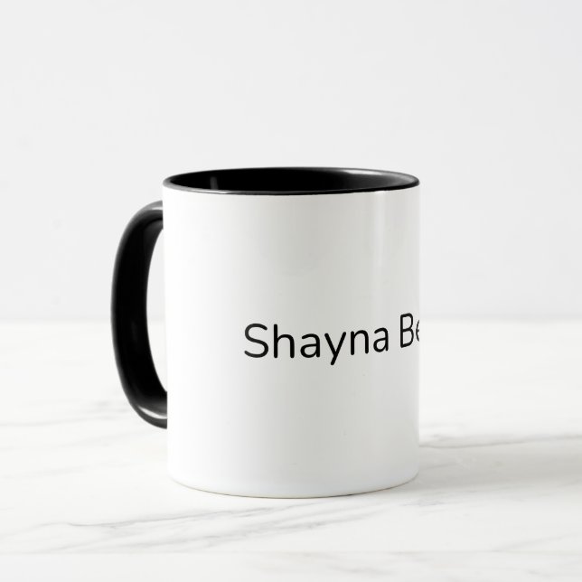 Caneca Shayna Bella (Frente Esquerda)
