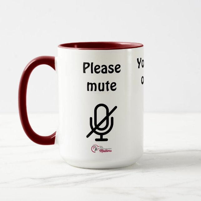 Caneca SHCM Mute Mug v2 (Esquerda)