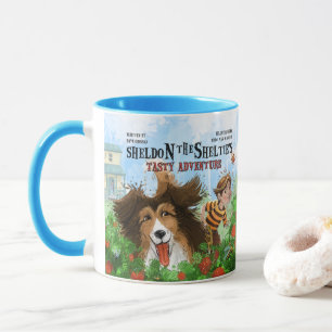 Caneca Sheldon, a Sheltie