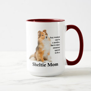 Caneca Sheltie Mãe Mug