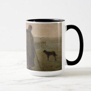 Caneca Shepherdess e seu rebanho   1862-63