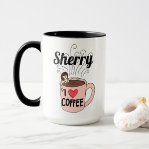 Caneca Sherry ama Coffee Mug