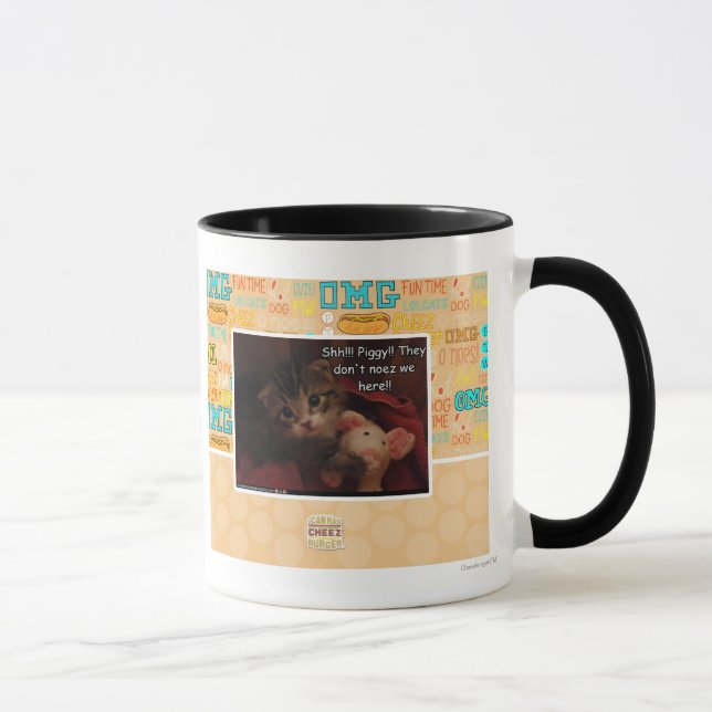 Caneca Shh! Piggy! (Direita)