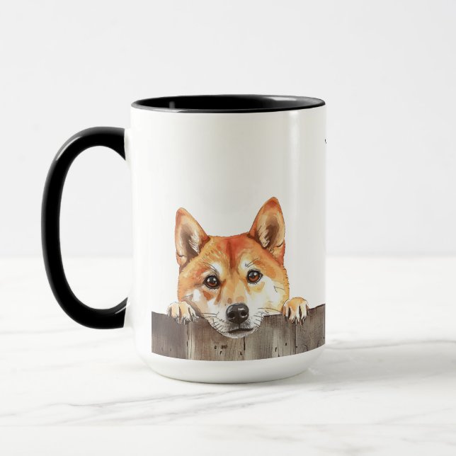 Caneca Shiba Inu Dog Mug (Esquerda)