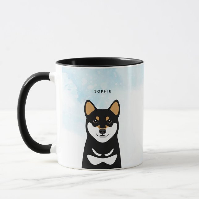 Caneca Shiba Inu Mugs (Esquerda)