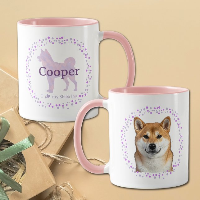 Caneca Shiba Inu – Presente Personalizado Pastel L (Criador carregado)