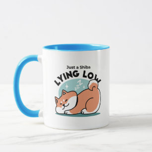 Caneca Shiba Inu Relaxa Arte: Apenas uma Shiba Mentira Ba