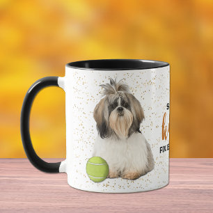 Caneca Shih-Tzu Cachus Conserta Tudo Mug