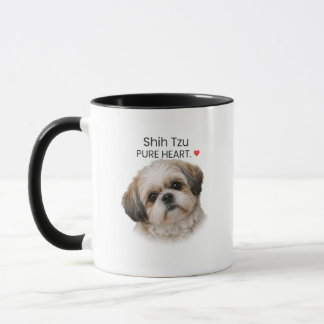 Caneca Shih Tzu Pure Heart Mug – Dog Lover Gift