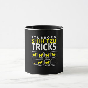 Caneca Shih Tzu   Truques Shih Tzu Stubborn