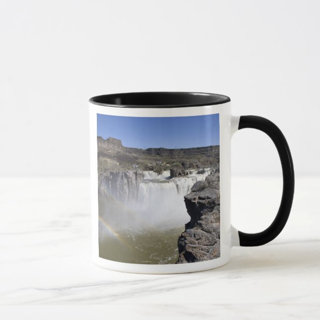 Caneca Shoshone Falls no rio Cobra em Twin Falls, (Direita)