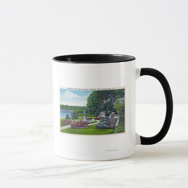 Caneca Shotwell Memorial Park e Lake View (Direita)