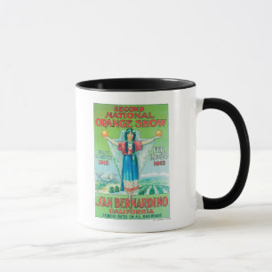 Caneca ShowPoster alaranjado nacional #4