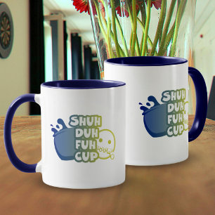 Caneca Shuh duh Fu Cup Modern Funny Cute Coworker dizendo