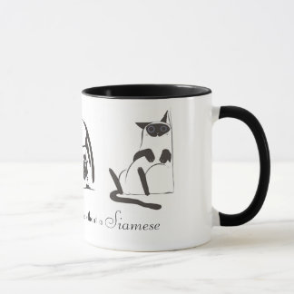 Caneca Siamese da campainha