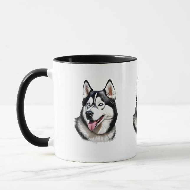 Caneca Siberian Husky Mug (Esquerda)