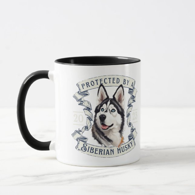 Caneca Siberian Husky Mug (Esquerda)