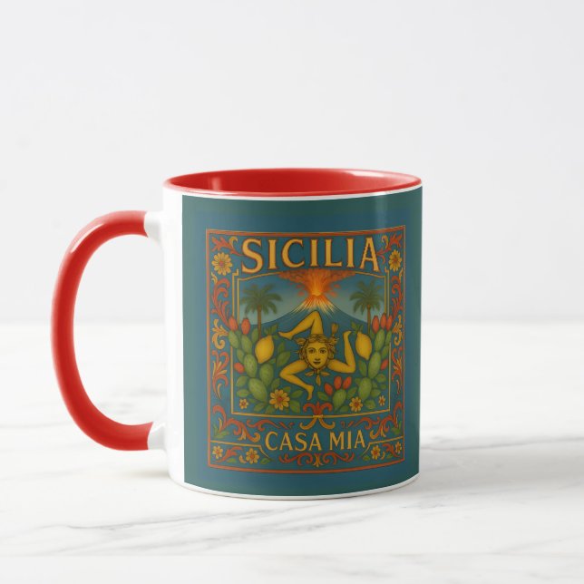 Caneca Sicilia Casa Mia (Esquerda)