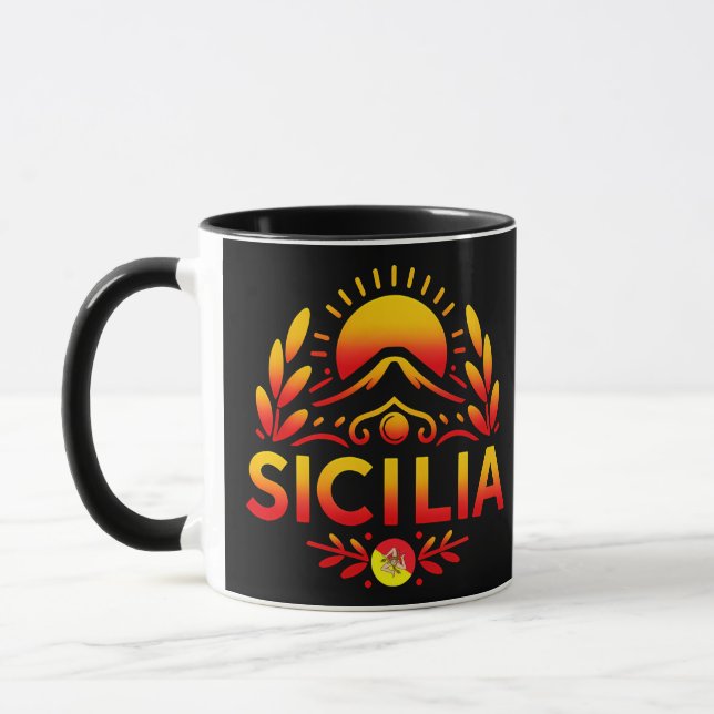 Caneca Sicilia Mt. Etna (Esquerda)