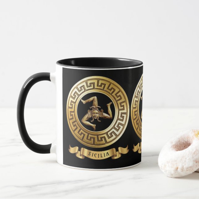 Caneca Sicilia (Sicília) (Com Donut)