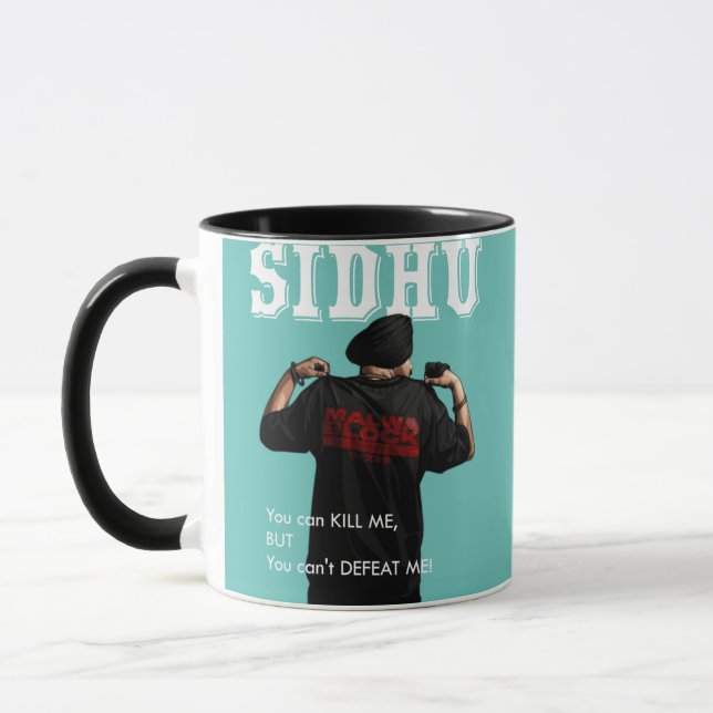 Caneca Sidhu Moosewala Desi Merch Punjabi Pullover (Esquerda)