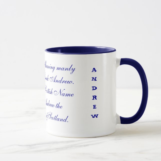 Caneca Significado de Nomes Mugs (Direita)