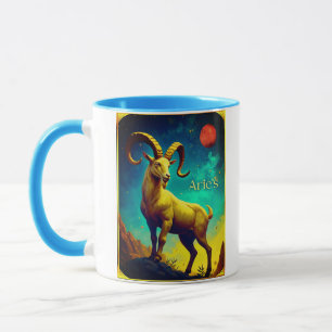 Caneca Signo Zodiacal de Áries o Carneiro