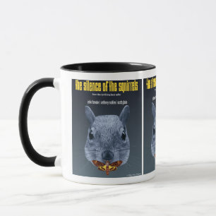 Caneca Silêncio dos Esquilos - uma Paródia