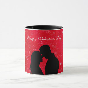 Caneca Silhouette de Casal