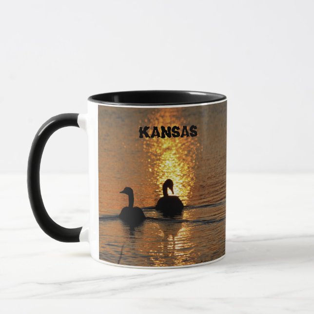 Caneca Silhouette Ganso Canadiano (Esquerda)